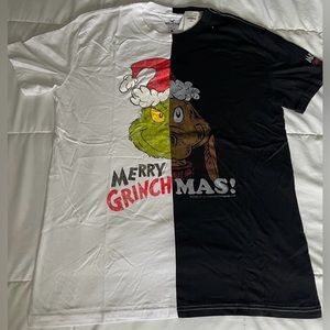 Brand New with Tags Hollister The Grinch Print Tee / Black & White Medium.